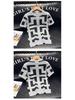 Men's Geometric Pattern Slim Fit Short-Sleeve Knitted T-Shirt