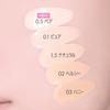 AMUSE NEW Dew Power Vegan Cushion (1.5 Natural, Refill) Cushion Foundation, Glow, Long-lasting, Thin Film, Natural Coverage, Essence-infused, Serum Fo