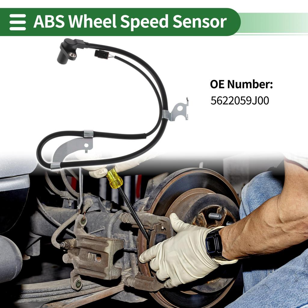 Motoforti Compatible with Suzuki Aelliana 2.3L 2006-2007 ABS Wheel Speed Sensor ABS Sensor Anti