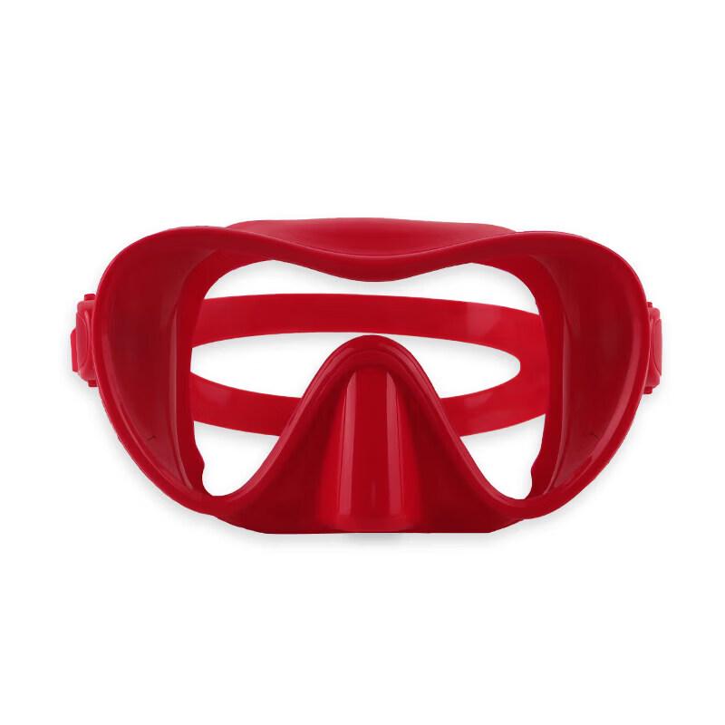 HOTDIVE Freediving Mask and Dry Snorkel Set