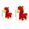 Lucky Chinese Zodiac Horse 25cm/30cm Pony Plush Doll Funny Horse Stuffed Toys  Home Decor