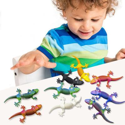 3D-gedruckte Eidechsenfigur, bewegliche Gelenke, Gecko-Figur, artikuliertes Tiermodell, Spielzeug, Home-Office, Bücherregal, Desktop-Dekoration, Ornament