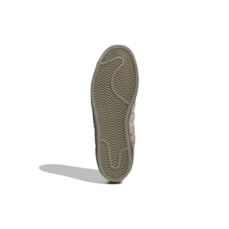 Melting Sadness X Adidas Superstar Allover Graphics - Clear Brown Unisex Sneakers Clay H06343
