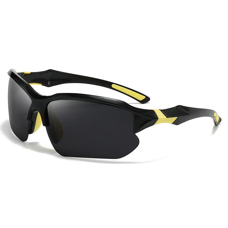 New Sports Half-frame Polarized Sunglasses For Men Cycling, Running, Fishing, Sunglasses, Lightweight Goggles 3247