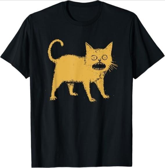 Japanese Cat Shirt, Horrible Japanese Cat Anime Cat T-shirt