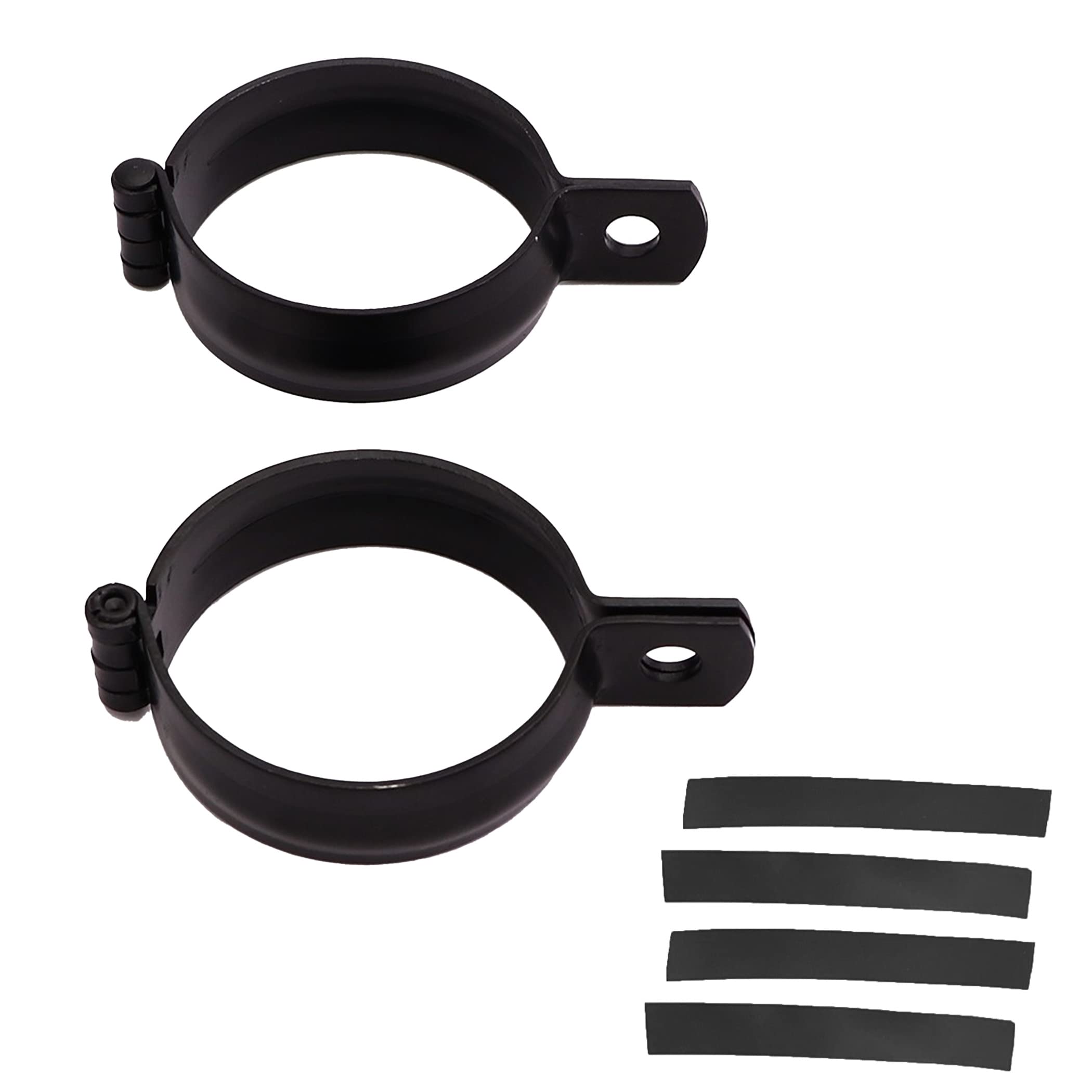 

HAMILO Motorcycle Turn Signal Front Fork Bracket Lamp Fixture, Set of 2