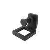 Clema Anti-Zgomot pentru Cuplaj cu 2 Tampoane de Cauciuc Oțel Sintetic Rezistent Acoperit Strângător Stabilizator pentru Receptoare de Cuplaj de 2 inch
