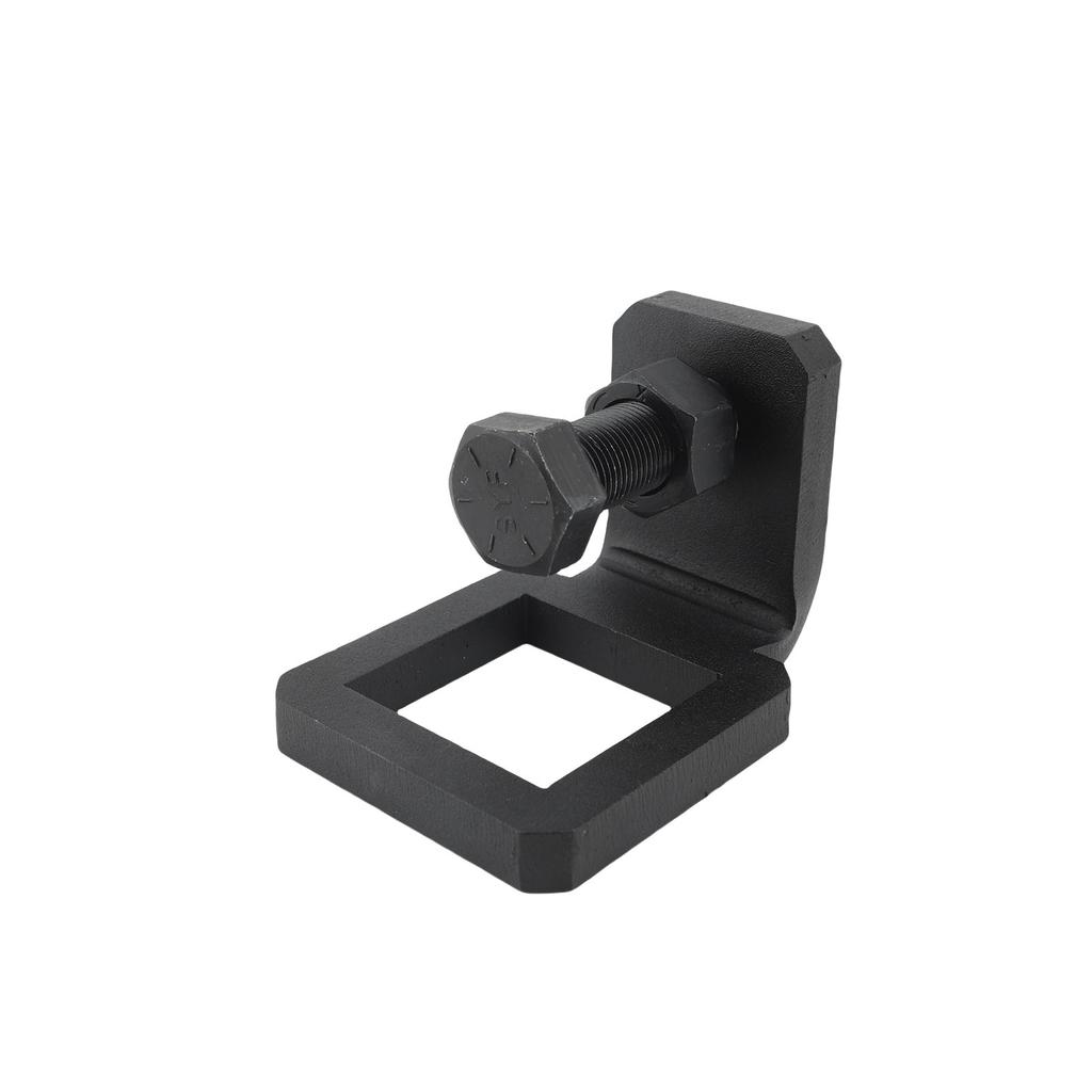 Clema Anti-Zgomot pentru Cuplaj cu 2 Tampoane de Cauciuc Oțel Sintetic Rezistent Acoperit Strângător Stabilizator pentru Receptoare de Cuplaj de 2 inch