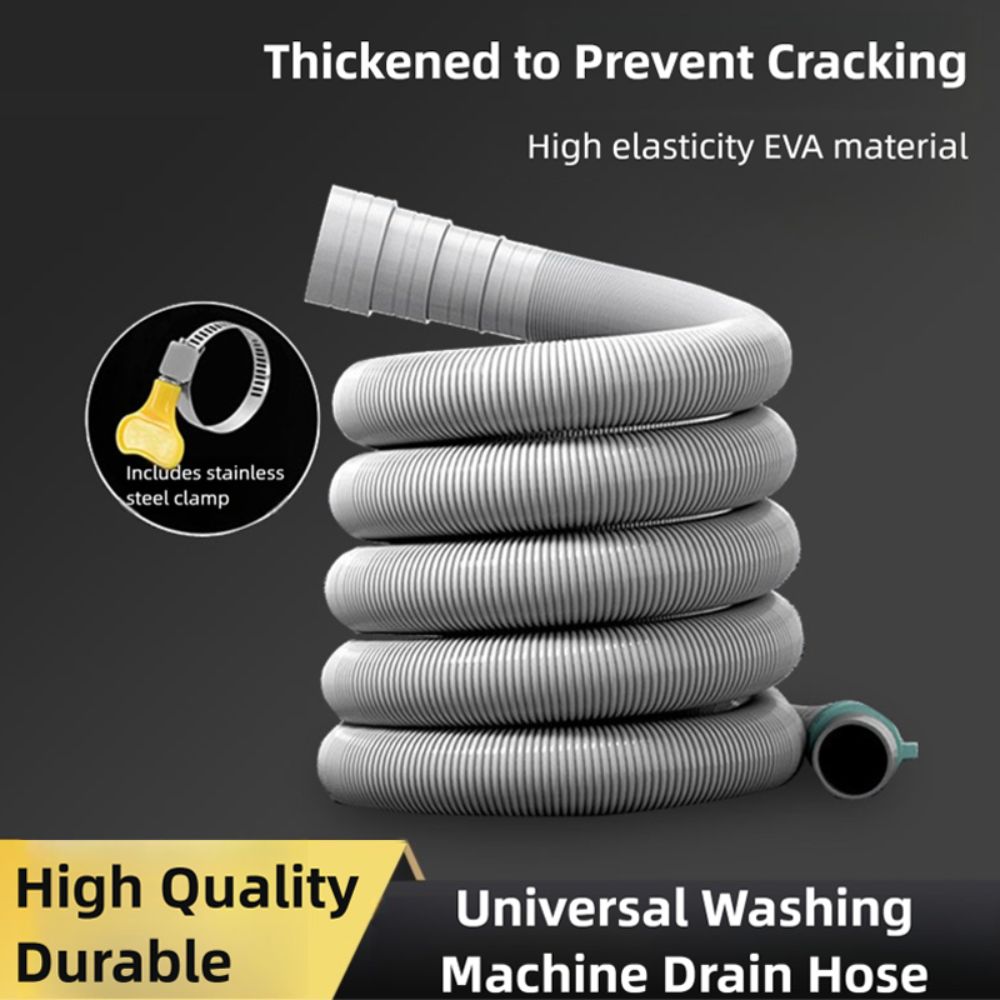 EVA Dishwasher Drain Hose Flexible Washer Discharge Tube High Quality Faucet Accessories  Kitchen