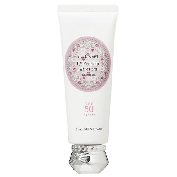 

JILL STUART White Floral UV Protector SPF50+ PA++++ 75g Sunscreen [Parallel Import]