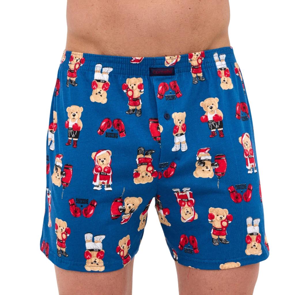 Men's Loose Boxer Shorts - Cornette - Cotton, 6-Pack, Model Bm151 Classic