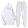 Completo Uomo Felpa con Cappuccio e Pantaloni Jogger Vestibilità Larga Outfit Casual