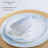 Songdai Underglaze Bone China 4.5-inch High-Foot Rice Bowls (Set of 10)