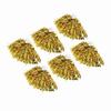 6pcs Cheer Er Pom Poms Cheer Sports Party Dance Accessories (golden)