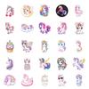 50 Unicorn Graffiti Stickers Luggage Water Cup Computer Laptop Waterproof Stickers Handbook Decoration