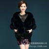 Haining fur autumn and winter new imitation fur shawl cape, women's warm imitation fox fur coat