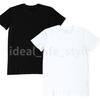 HEATTECH Short-Sleeve T-Shirt S-4XL Black/White Crew Neck Men 472912 NWT