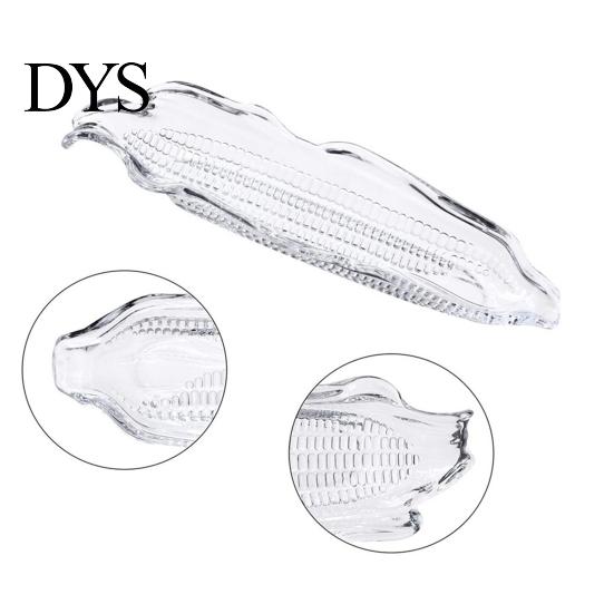 Vegetable Corn Trays Anti-scalding Wear-resistant Plastic Dishes Cob Dinnerware Sets for Family Preservation