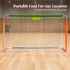 Freestyle Soccer Goal Portable Football Nets Easy-Setup for Families