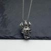 European & American Hip Hop Punk Hannya Skull Pendant Sweater Chain