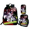 Pupil Duet Night Abyss Fun Game Rucksack Carry Carrier Pen Case 3pcs Style Custom Rucksacks DIY Pattern Backpack Mochilas