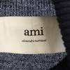 AMI Made In Portugal Long Sleeve Turtleneck Sweater L Navy Knit Men's Used