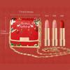 1 Set 3 Stück Weihnachten Lippenstift Lippenbalsam Lang anhaltend Feuchtigkeitsspendend Nährend Hydratisierend Lippenpflege Lipgloss