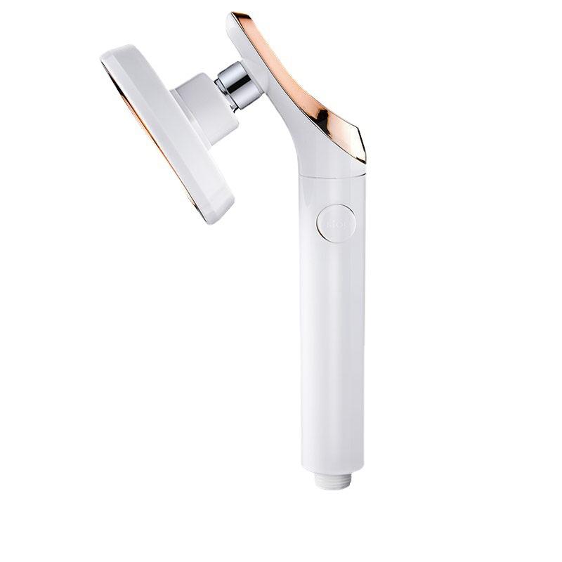 

Лейка для тропического душа, Вращающаяся на 360 градусов, Водосберегающая, Лейка высокого давления с одной кнопкой остановки воды, Аксессуары для ванной комнаты