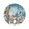 Large Crystal Velvet Non-Slip Water-Absorbent Christmas Carpet for Living Room and Bedroom