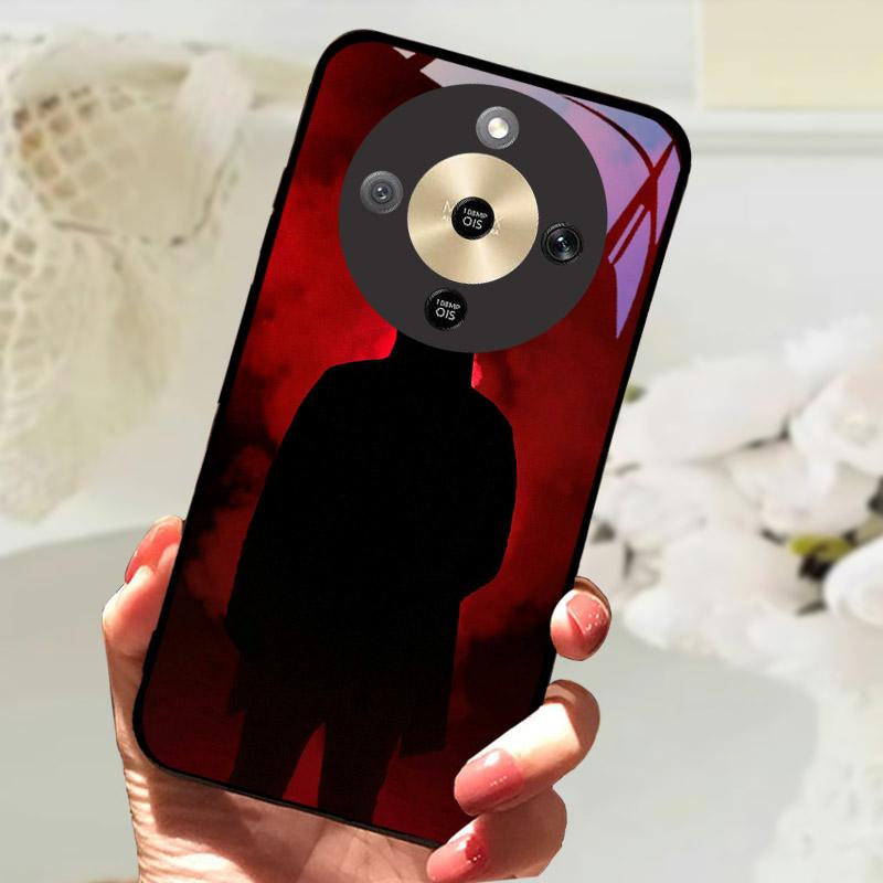 

Чехол для Honor X9d 5G Модный Рисунок Закаленное Стекло Ударопрочный Чехол для Телефона Для Honor X9 D HonorX9D Задняя Крышка Fundas Бампер Honor X9d