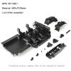 Plastic Simulation 324/313mm 5 Doors Monocoque Car Shell for 1/10 RC Crawler Car Traxxas TRX4 Defender RD110 Wagon Diy Parts