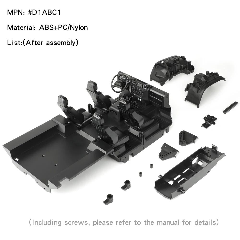 Plastic Simulation 324/313mm 5 Doors Monocoque Car Shell for 1/10 RC Crawler Car Traxxas TRX4 Defender RD110 Wagon Diy Parts