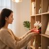 Resin Rabbit Statue European Design Rabbit Bunny Figurine Bunny Figurine Cute Home Decoration Elegant for Desktop