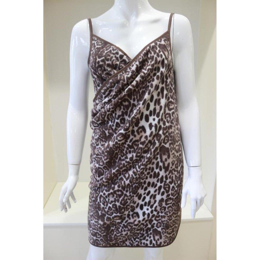 Women's Towel Beach Dress / Strappy Towel Bathrobe / Sauna Towel / Wearable Beach Towel