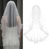 One Layer Bridal Veil Soft Tulle Bridal Headpiece Vintage Wedding Veil  Brides