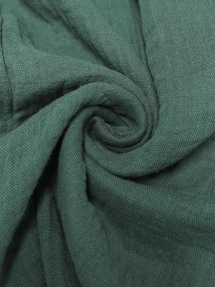 Loose Linen Pants | Comfortable and Easy Design with Fake Drawstring, Solid Color, All-season Wear
