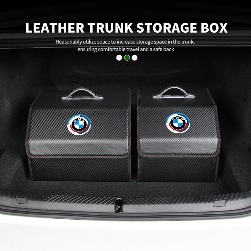 OOYR4 Car Trunk Storage Box Multiuse Portable Storage Organizer Tool For BMW E36 E39 E87 E60 E46 E53 E90 F10 F20 F25 F30 X3 X5