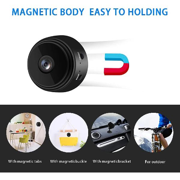 Original A9 mini camera CCTV Camera Connect To Cellphone With Voice 1080P HD Webcam Mini IP Camera 360°clear night vision cctv camera no need