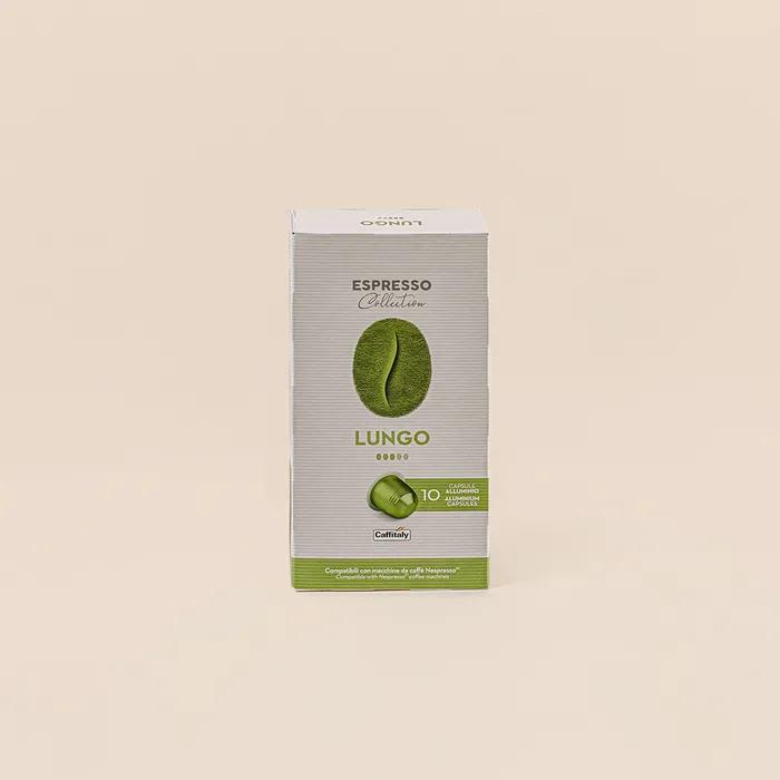 [Nespresso Compatible by Capitali] Aluminum Capsule Coffee 1 Pack (10 Capsules)