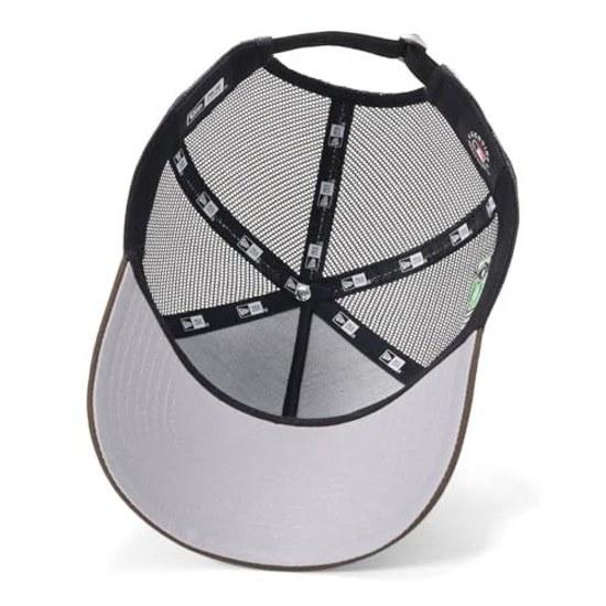 Era Mesh Cap 9FORTY A-FRAME TRUCKER Two-tone MLB ONSPOTZ Exclusive NER37C1499 9 Forty CS Black Walnut Side Patch