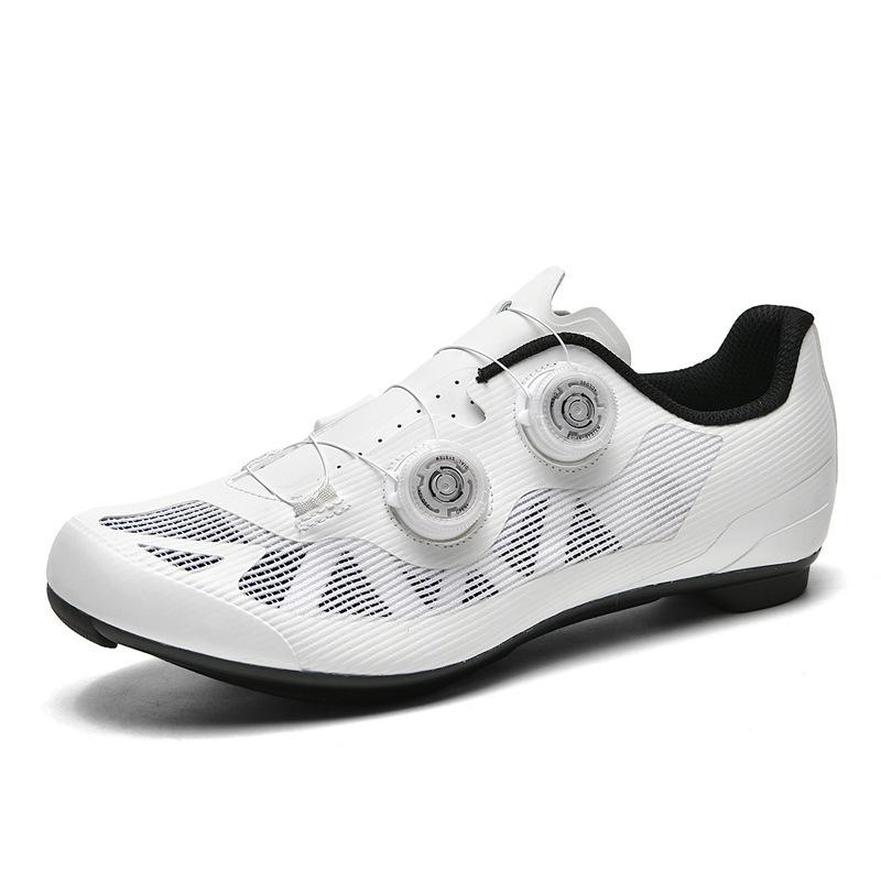 Scarpe da ciclismo da studente uomo e donna sbloccate scarpe da bici da strada e mountain bike antiscivolo suola dura scarpe da ciclismo taglia 47