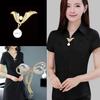 High-End Female Collar Pin: Fashion Brooch Skirt Anti-Exposure Artifact