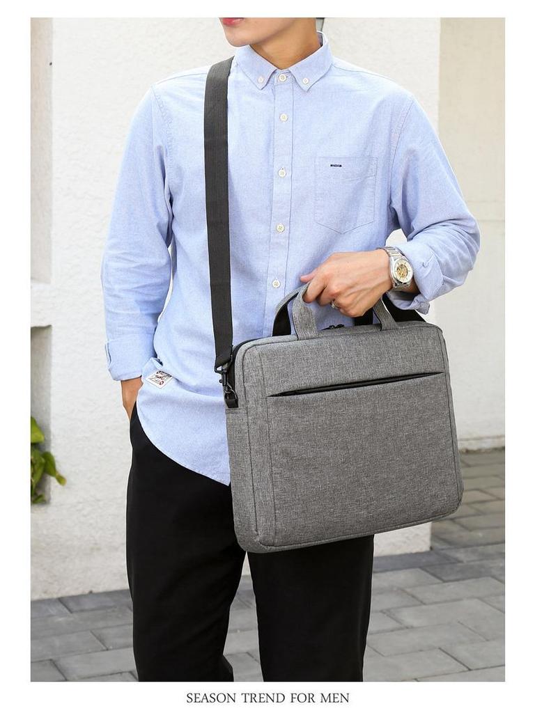 Herren Business Aktentasche: Handtasche, Schulter- & Laptoptasche (14/15 Zoll) mit Logoanpassung
