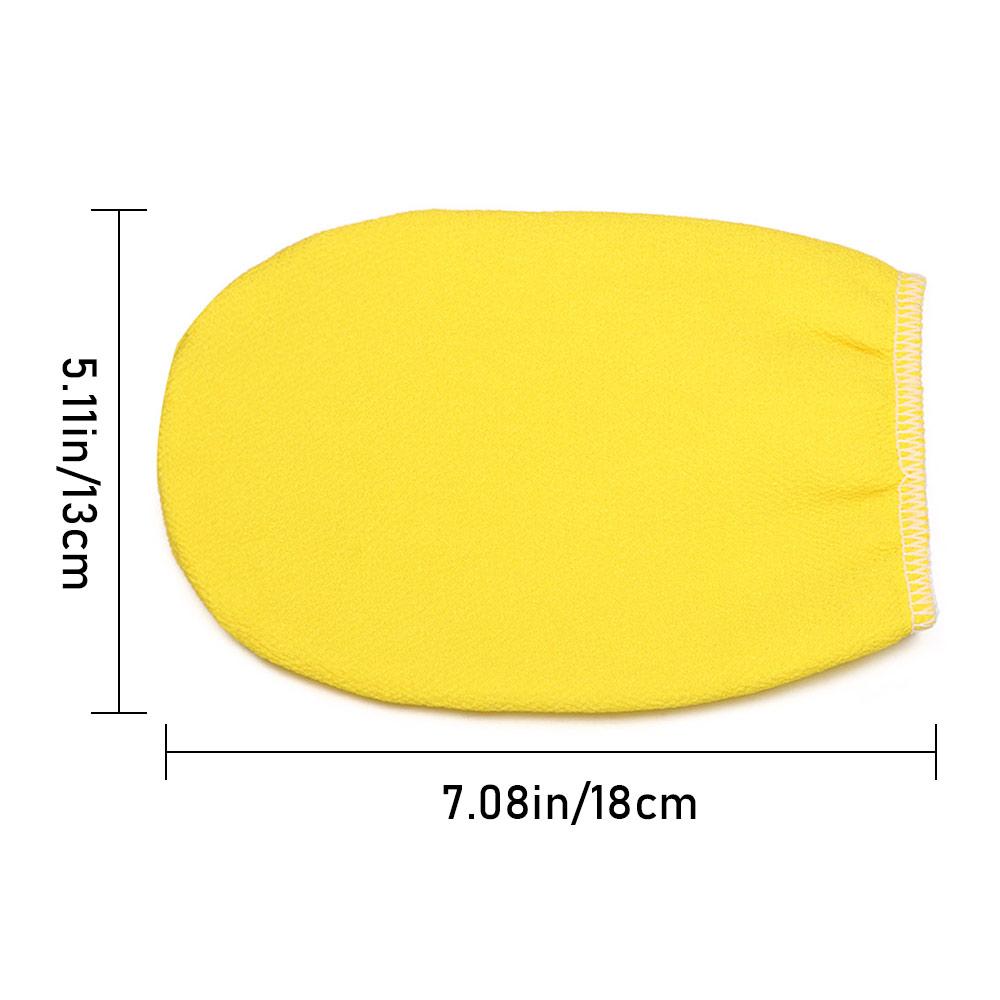 Extreme Comfort Massage Viscose Fiber Bath Glove Shower Scrubber Exfoliating Towel Body Rub