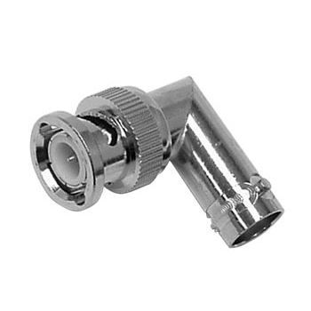 Adaptateur BNC Mâle BNC Femelle Coudé - Connecteur BNC - Connecteur BNC
