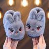 Pantofole Invernali in Cotone da Bambina Cartone Animato Principessa – Scarpe da Casa Calde Foderate in Pelliccia per Neonati e Bambini.