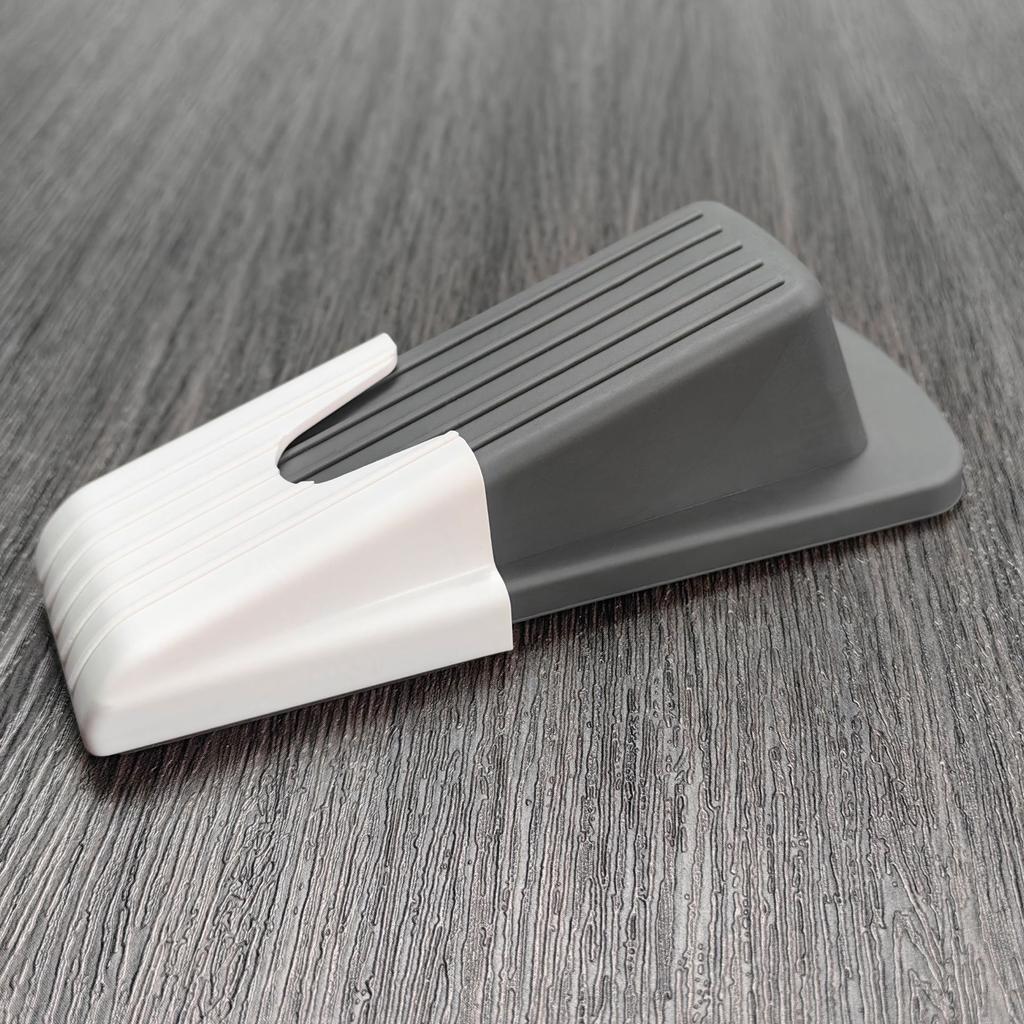 1Pcs Safety Silicone Door Stop Stoppers Block Wedge Doorstops Door Stopper Home Office Door Rear Retainer Anti-collision Stop