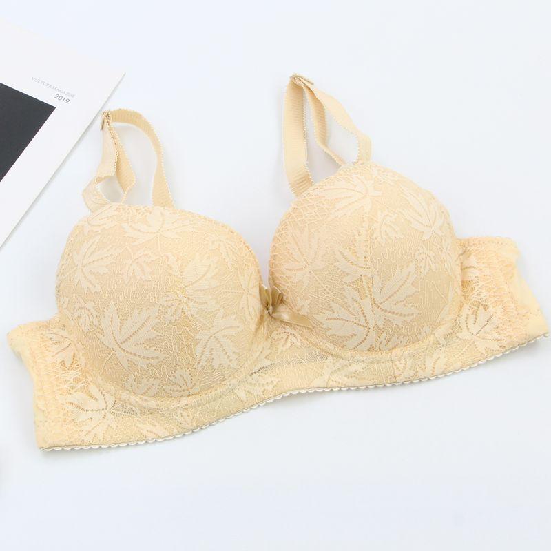 Set Reggiseno in Pizzo Francese Taglie Forti Moda Comodo e Sexy Slip Push-up e Modellante