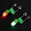 1-10pcs Luminous Fish Bells Fishing Rod Bite Bait Alarm Light Bite Alarm Indicator With Twin Bells Ring Carp Fishing Accessories