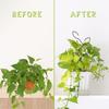 Leaf Shape Garden Trellis Metal Coated Stake Trellis Planter Plant Support Stake